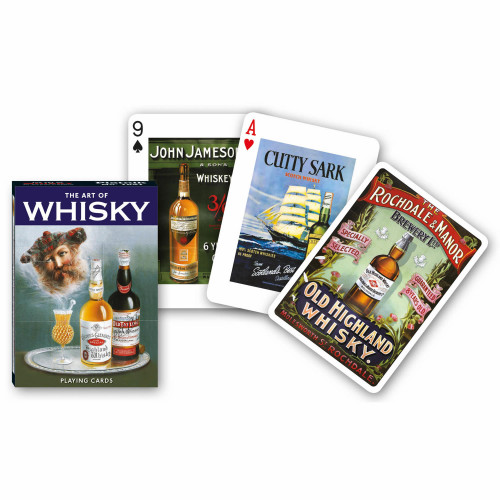 Carti de joc de colectie cu tema "The Art of Whisky"